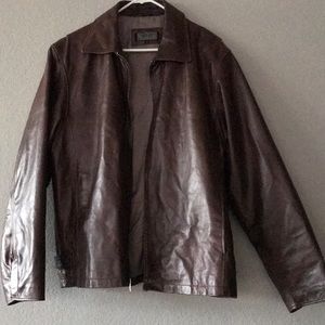 Leather jacket